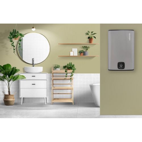 Бойлер Atlantic Steatite Cube WI-FI ES-VM 75 S4 C2 WD (2400W) silver 1033 фото